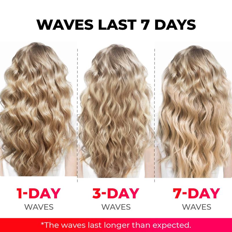 One-Clamp Mermaid Waves: Effortless, Burn-Free Styling