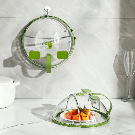 Collapsible Microwave Splatter Cover & Food Steamer Guard
